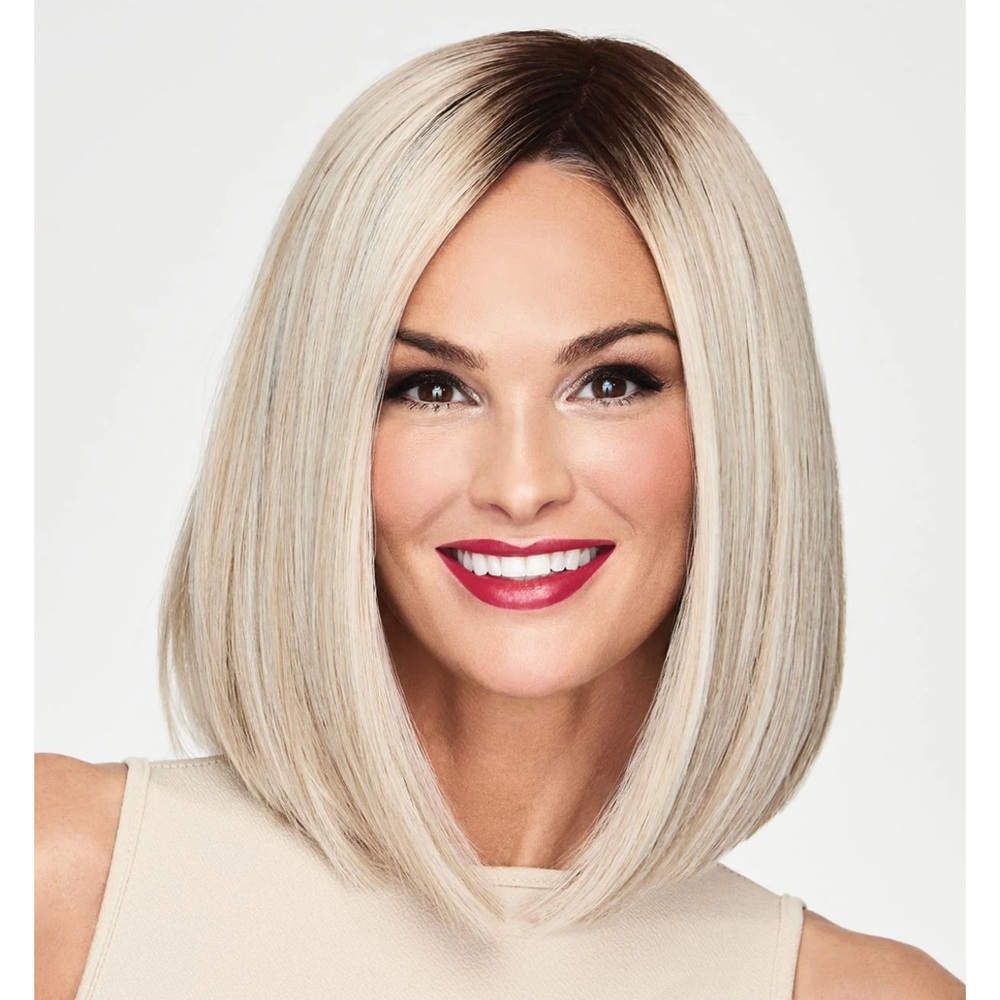 CURRENT EVENTS - wig by Raquel Welch - rooted, shaded biscuit